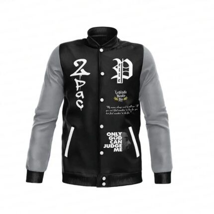 Pelle Pelle Tupac Legend Never Die Jacket | Wool Jacket