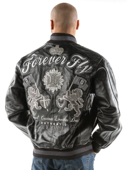 King Pelle Pelle Forever Fly Black Leather Jacket