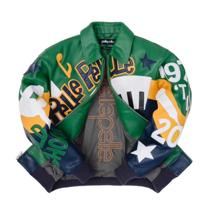 Pelle Pelle 50 Years Of Hip Hop Green Jacket