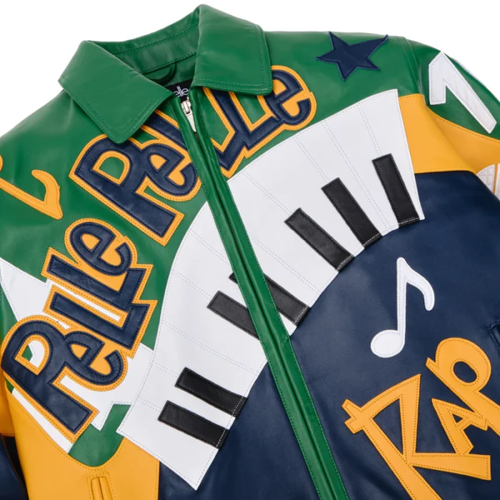 Pelle Pelle 50 Years Of Hip Hop Green Jacket 5