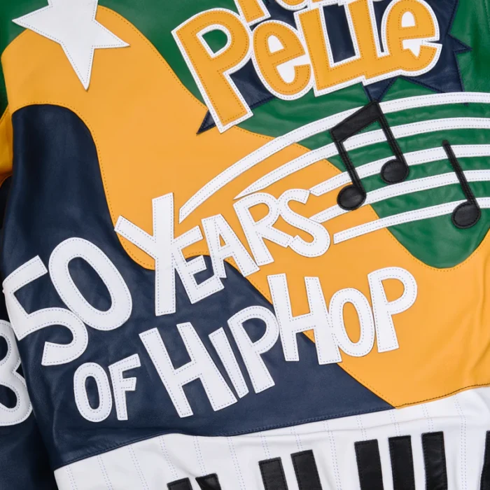 Pelle Pelle 50 Years Of Hip Hop Green Jacket 6