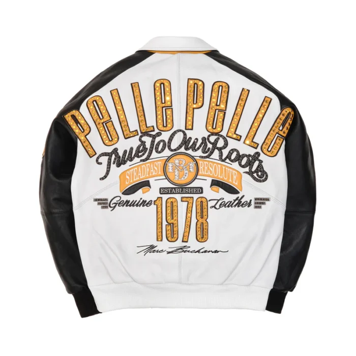 Pelle Pelle True To Our Roots White Jacket 2