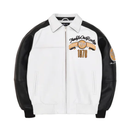 Pelle Pelle True To Our Roots White Jacket